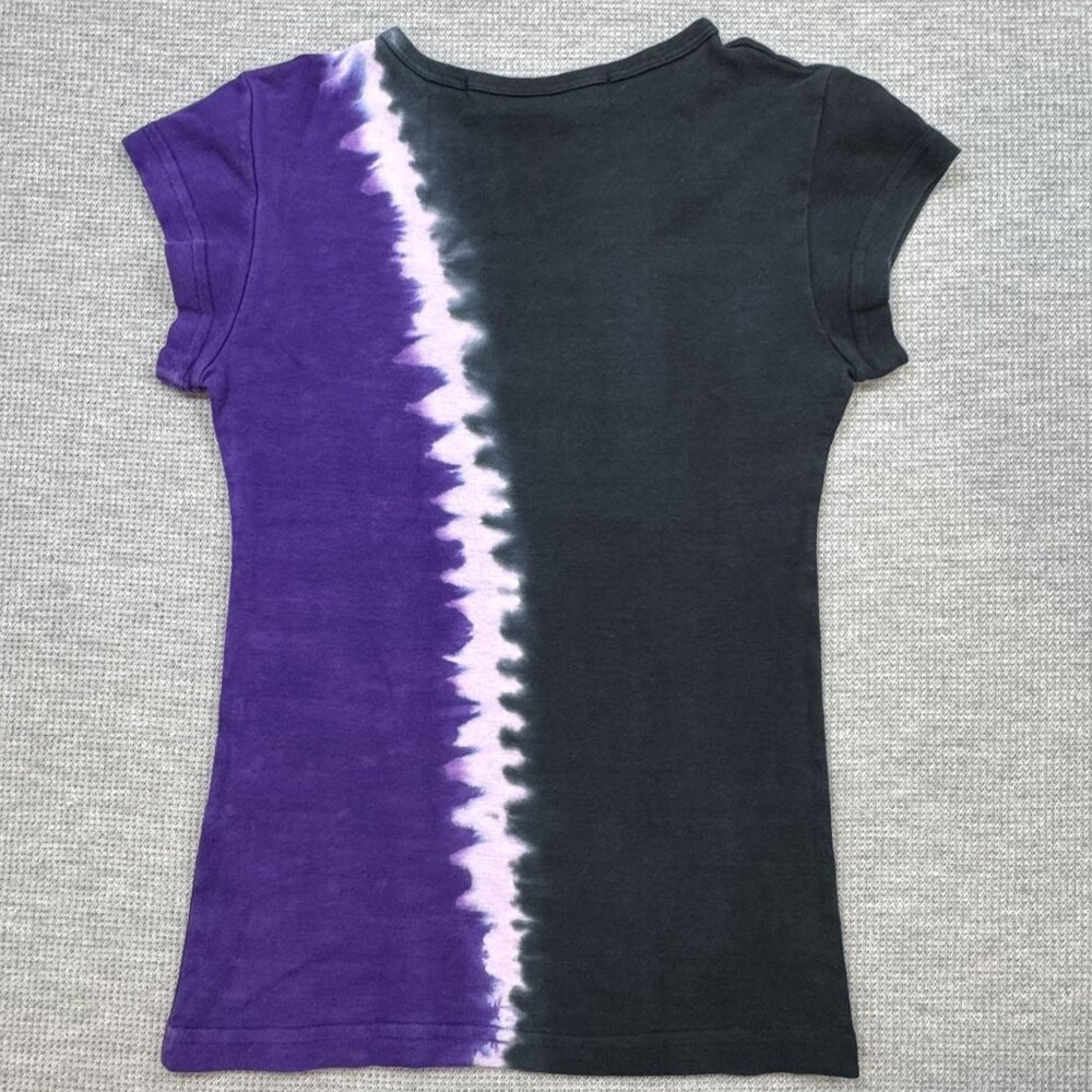 Sturgis Bike Week 2006 Tie-Dye T-Shirt Womens Sz Small Purple Black Short Sleeve - Picture 5 of 14